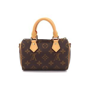 Louis Vuitton Monogram Nano Speedy Shoulder Bag